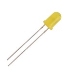 LED 5mm galben 130mcd 15mA 12V OPTOSUPPLY OSY5LU5B64A-12V