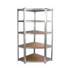 Raft de colț pentru sarcini grele 180x70x40-40 cm 175 kg crom