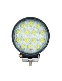 Proiector LED Auto Offroad 42W/12V-24V, 3080 Lumeni, Rotund, Flood Beam 60 Grade