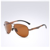 Ochelari Soare Aviator Style - AORON BRAND - Polarizati , UV400 - Model 4, Unisex, Protectie UV 100%