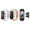 Ceas Smartwatch 2 in 1, cu Casti Bluetooth, N8 TWS, Plug in lateral, afisaj 1.47 inch , rezolutie 172*320, Negru, Flippy