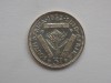 3 PENCE 1952 AFRICA DE SUD-argint