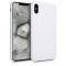 Husa pentru Apple iPhone XS Max, Silicon, Alb, 45909.48