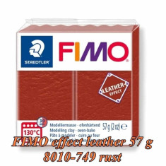 FIMO Effect 57g Leather Maro coniac foto
