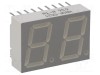 Afișaj LED 7 segmente 14,22mm roșu 2 cifre BROADCOM