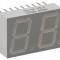 Afișaj LED 7 segmente 14,22mm roșu 2 cifre BROADCOM
