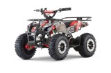 ATV electric pentru copii NITRO Torino Quad 1200W 48V snowy tyres, red Grafiti