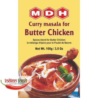 MDH Butter Chicken Masala (Condiment pentru Pui cu Unt) 100g foto