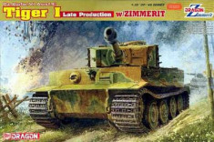 + Kit 1/35 Dragon 6383 - Pz.Kpfw.VI Ausf.E Tiger I Late Production w/Zimmerit + foto