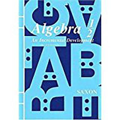 Saxon Algebra 1/2: Kit 3rd Edition foto