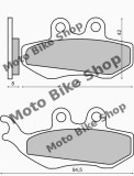 Placute Frana Fata MBS Gilera Runner 180