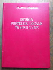 MIRCEA DRAGOTEANU - ISTORIA POSTELOR LOCALE TRANSILVANE - CLUJ NAPOCA 1998 foto