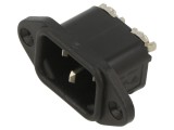 Conector Alimentare AC Tată 10A 250V IEC 60320