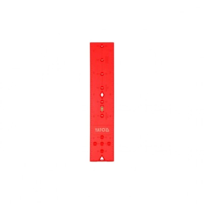 Șablon pentru balamale, 270x55x3.6mm Yato YT-44136 foto
