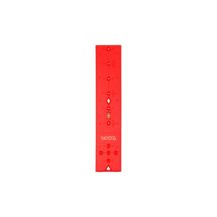 Șablon pentru balamale, 270x55x3.6mm Yato YT-44136