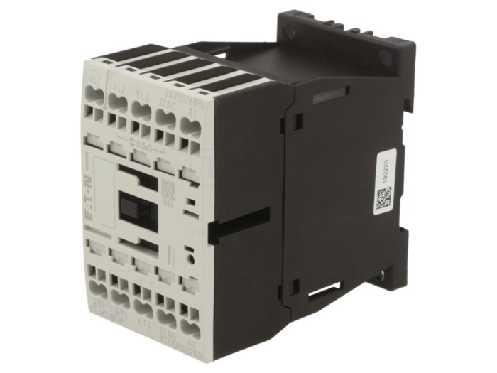 Contactor 3P NO + 1NC 24VDC 7A