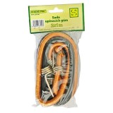 Chinga elastica Strend Pro, set 2 bucati, 8 mm x 1 m, cu carlige metalice