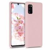 Husa pentru Samsung Galaxy A41, Silicon, Roz, 52301.52, Carcasa, Kwmobile