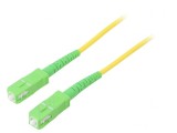 Patch cord fibră optică OS2 SC/APC 2m LSZH