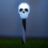 Felinar Solar de Grădină, Halloween, Set 2 Bucăți, Craniu și Dovleac, Multicolor, 35.5cm, Oem