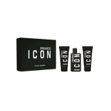 Dsquared2 Icon Pour Homme Set cadou pentru bărbați EDP 100 ml + 100 ml gel de duș + 100 ml loțiune de corp
