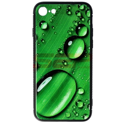 Toc TPU &amp;amp; Glass Apple iPhone SE 2022 Raindrop foto