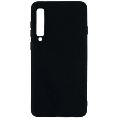 Husa Cover Senso Silicon Soft Mat pentru Samsung Galaxy A50/A30s/A50s Negru foto