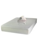 Set Saltea ortopedica Uranus Standard Spring Comfort 160x200x26cm plasa arcuri Bonell, fermitate mediu-tare, Saltsib, 2 perne matlasate, 50x70cm, prot