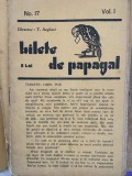 Bilete de papagal 1937-1938 nr. 17 vol. 1 Arghezi Ilarie Chendi