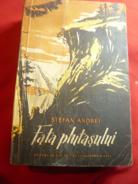 131. Stefan Andrei - Fata Plutasului -Ed.1956 ilustratii I.Miturca ,N.Zamfir si C.Placinta Ed.ESPLA , 552 pag. , coperti uzate