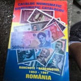 Catalog numismatic, bancnote 1853-1997 Romania