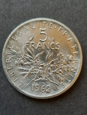 5 Francs 1962, Franta - A 3020 foto