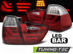 Stopuri LED compatibile cu Bmw E91 09-11 Rosu Alb LED BAR foto