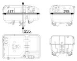 MAHLE CRT 237 000P Vas de expansiune, racire