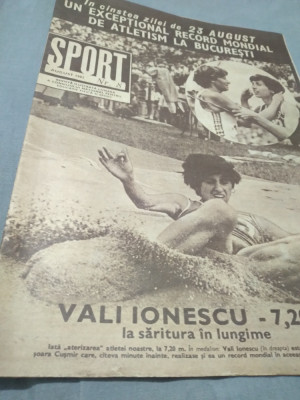 REVISTA SPORT NR.8 / AUGUST 1982 foto