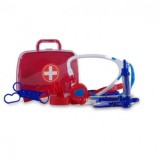 Jucarie valiza cu instrumente Doctor,10 buc, 17x11 cm, +3 ani