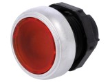 Comutator cu apăsare 22mm roșu IP66