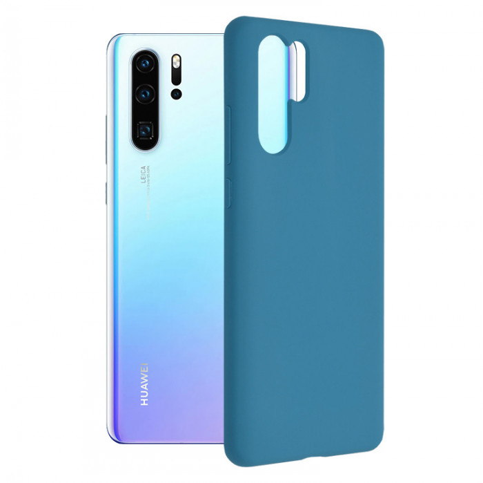 Husa Techsuit Soft Edge Silicon Huawei P30 Pro - Denim Blue