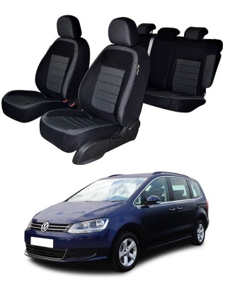 Set huse Scaune Volkswagen Sharan 5 Locuri (2000 - 2010) scaune Individuale Spate foto