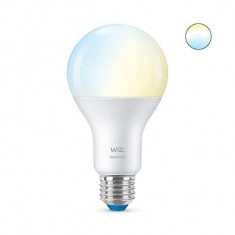 Bec LED inteligent WiZ Connected Whites A67, Wi-Fi, E27, 13W (100W), 1521 lm,