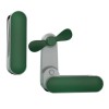 Ventilator Portabil Techsuit TF1 Green, Baterie 1200mAh, Mini Ventilator de Birou/M&acirc;nă, Portabil, Re&icirc;ncărcabil USB
