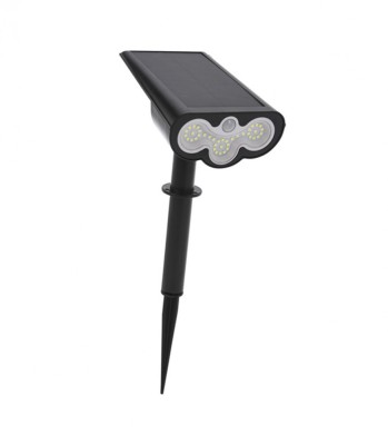 Lampa solara de gradina, LED, senzor de miscare, IP44 foto