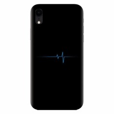 Husa silicon pentru Apple Iphone XR, Heartbeat foto