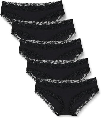 Lenjerie intima pentru femei din bumbac Iris Lilly, pachet de 5, Marimea M - OUTLET foto