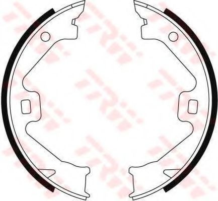 Set saboti frana, frana de mana ROVER 75 (RJ) (1999 - 2005) TRW GS8469