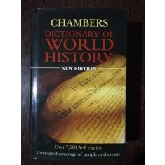 DICTIONARY OF WORLD HISTORY - BRUCE P LENMAN