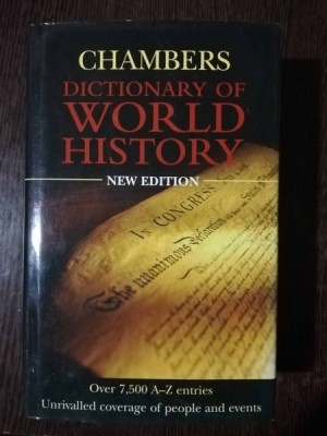 DICTIONARY OF WORLD HISTORY - BRUCE P LENMAN foto