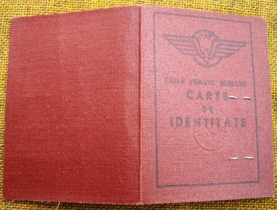 Carnet Identitate CFR foto