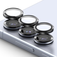 Folie sticla camera Samsung Galaxy S25 Plus Ringke Camera Lens Frame, negru foto