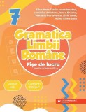 Gramatica limbii rom&acirc;ne. Fișe de lucru pentru clasa a VII-a - Paperback brosat - Paralela 45 educațional